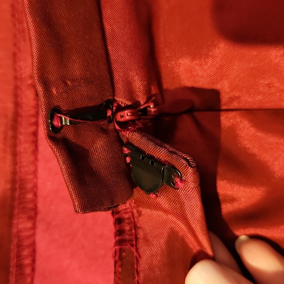 David's Bridal Maroon Bridesmaid Dress‎ - Picture 8 of 11